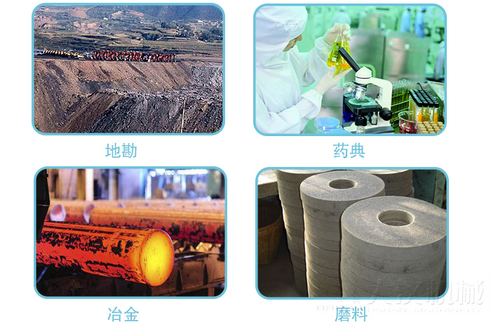 適用行業(yè):地堪，冶金，藥典,磨料